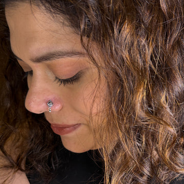 Tribe Vibe Hanging Bead Nose Pin